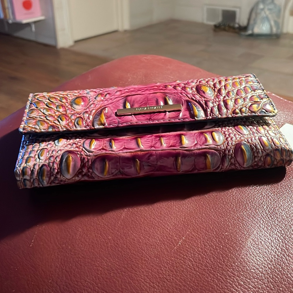Brahmin Cordelia Wallet Violet quartz          Ombré Melbourne genuine leather